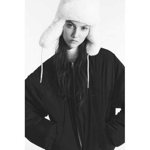 H & M - Watowana kurtka bomberka - Czarny ze sklepu H&M w kategorii Kurtki damskie - zdjęcie 169593303