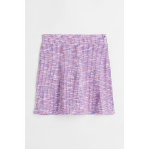 H & M - Dżersejowa spódnica - Fioletowy ze sklepu H&M w kategorii Spódnice dziewczęce - zdjęcie 169593354