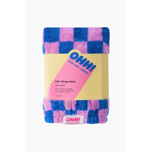 H & M - Ręcznik typu turban z mikrofibry - Różowy ze sklepu H&M w kategorii Ręczniki - zdjęcie 169593404