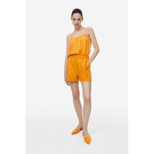 H & M - Top na ramiączkach - Pomarańczowy H & M XL H&M