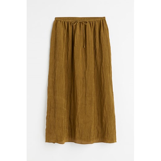 H & M - Spódnica do połowy łydki - Zielony ze sklepu H&M w kategorii Spódnice - zdjęcie 169594082