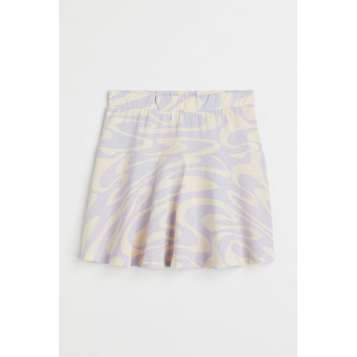 H & M - Dżersejowa spódnica - Fioletowy ze sklepu H&M w kategorii Spódnice dziewczęce - zdjęcie 169594083