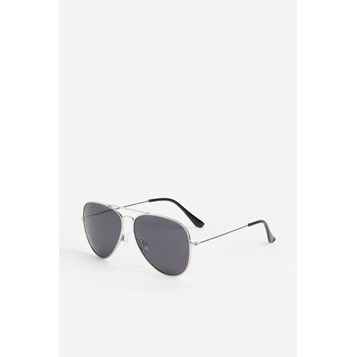 H & M - Okulary polaryzacyjne - Srebrny H & M One Size H&M