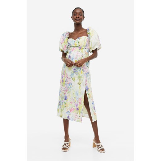 H & M - MAMA Sukienka z odkrytymi ramionami - Biały H & M L H&M