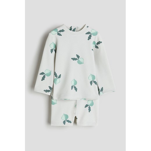 H & M - Komplet kąpielowy UPF 50 - Zielony H & M 86 (12-18M) H&M