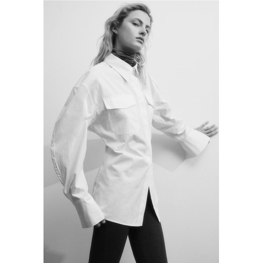 H & M - Koszula utility - Biały ze sklepu H&M w kategorii Koszule damskie - zdjęcie 169594582