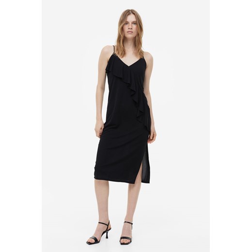 H & M - Sukienka na ramiączkach - Czarny H & M L H&M