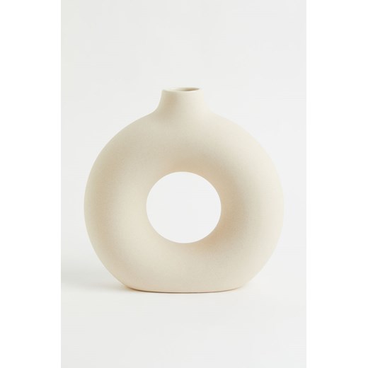 H & M - Duży wazon ceramiczny - Beżowy H & M One Size H&M