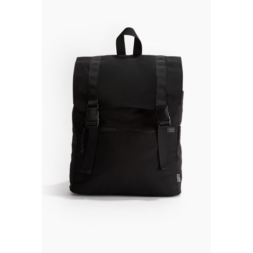 H & M - Nieprzemakalny plecak sportowy - Czarny H & M One Size H&M