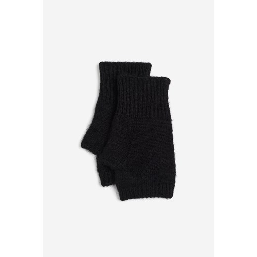 H & M - Ocieplacze na nadgarstki - Czarny ze sklepu H&M w kategorii Rękawiczki damskie - zdjęcie 169595121