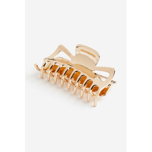 H & M - Duża metalowa spinka do włosów - Złoty ze sklepu H&M w kategorii Spinki - zdjęcie 169595223