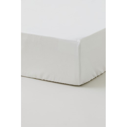 H & M - Prześcieradło z gumką - Biały ze sklepu H&M w kategorii Prześcieradła - zdjęcie 169595270