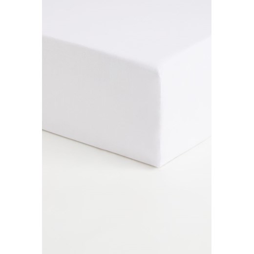 H & M - Prześcieradło z gumką - Biały ze sklepu H&M w kategorii Prześcieradła - zdjęcie 169595362