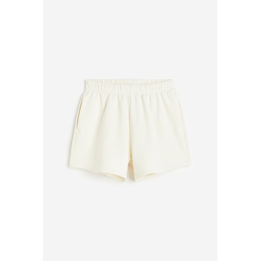 H & M - Sportowe szorty z dżerseju DryMove - Biały ze sklepu H&M w kategorii Szorty - zdjęcie 169595393