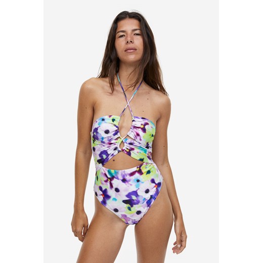 H & M - Kostium kąpielowy High Leg - Biały H & M 38 H&M