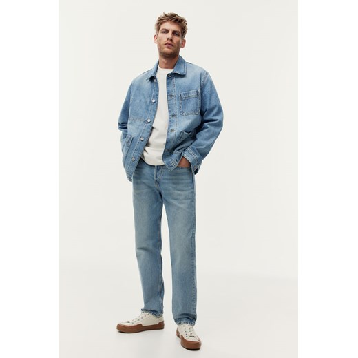 H & M - Straight Regular Jeans - Niebieski ze sklepu H&M w kategorii Jeansy męskie - zdjęcie 169595682