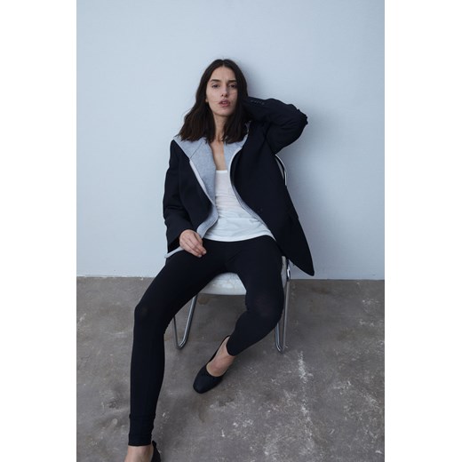 H & M - Dżersejowe legginsy 2-pak - Czarny ze sklepu H&M w kategorii Spodnie damskie - zdjęcie 169596211