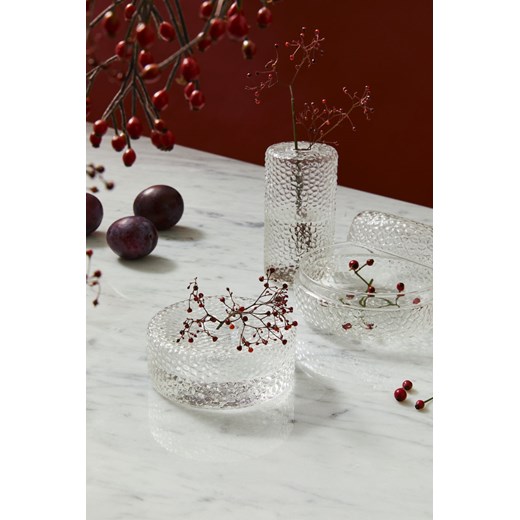 H & M - Mały wazonik ze szkła - Biały ze sklepu H&M w kategorii Wazony - zdjęcie 169596223