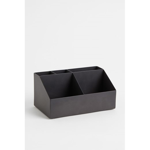 H & M - Metalowy pojemnik na kosmetyki - Szary H & M One Size H&M