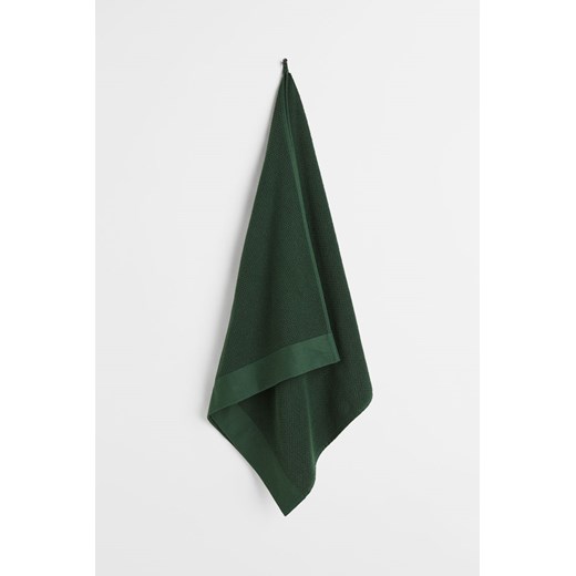 H & M - Ręcznik kąpielowy z frotté - Zielony ze sklepu H&M w kategorii Ręczniki - zdjęcie 169596340