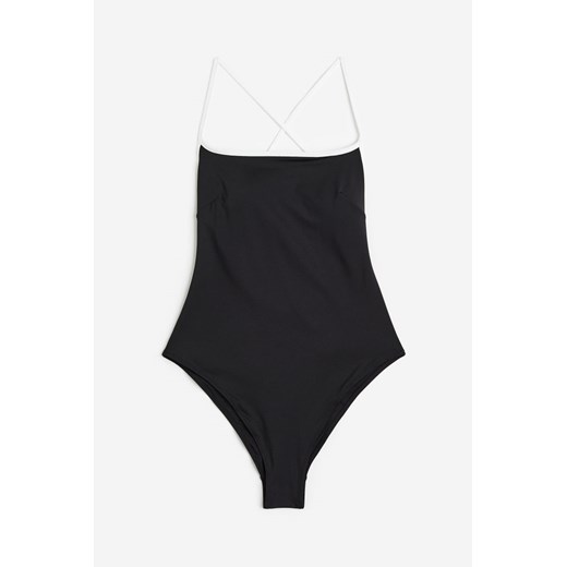 H & M - Kostium kąpielowy High Leg - Czarny ze sklepu H&M w kategorii Stroje kąpielowe - zdjęcie 169596574
