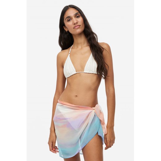 H & M - Krótki sarong - Pomarańczowy ze sklepu H&M w kategorii Odzież plażowa - zdjęcie 169596761