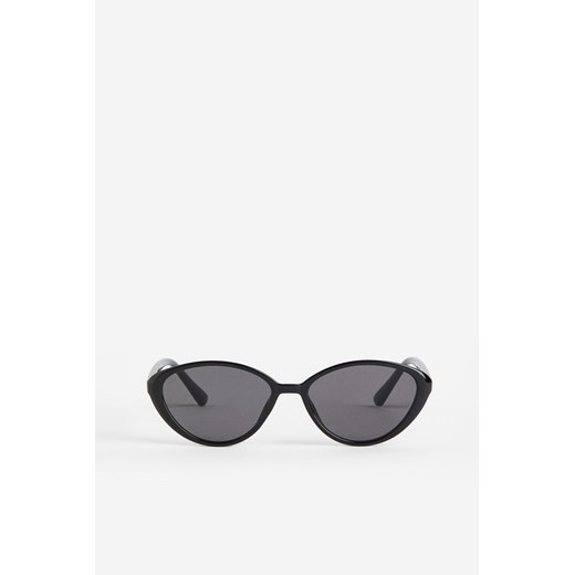 H & M - Okulary przeciwsłoneczne typu „kocie oczy" - Czarny H & M One Size H&M