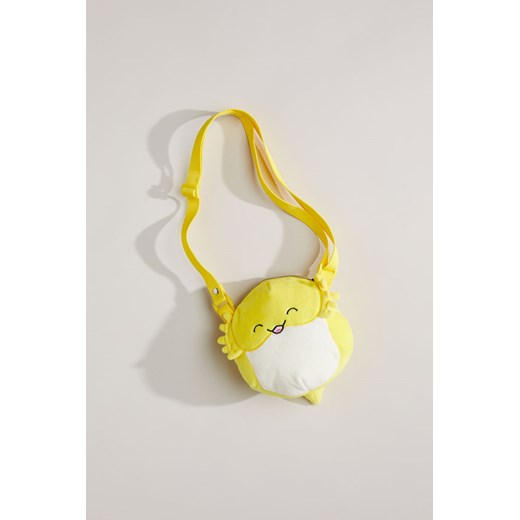 H & M - Welurowa torebka na ramię - Żółty ze sklepu H&M w kategorii Torby i walizki dziecięce - zdjęcie 169596910