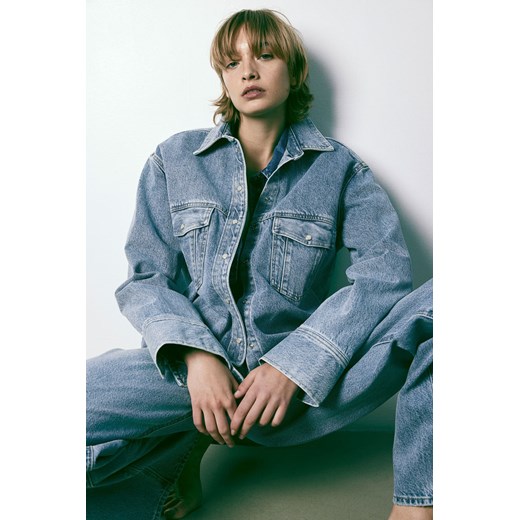 H & M - Koszula dżinsowa - Niebieski ze sklepu H&M w kategorii Koszule damskie - zdjęcie 169596914