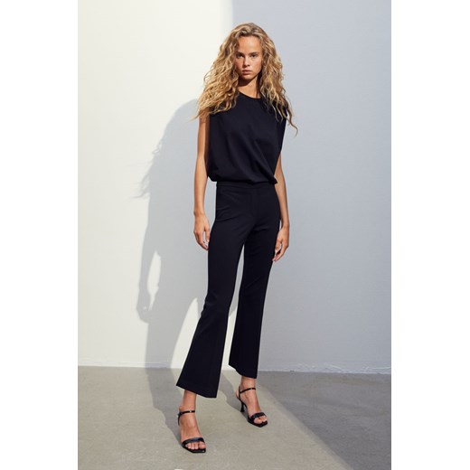 H & M - Spodnie do kostki - Czarny ze sklepu H&M w kategorii Spodnie damskie - zdjęcie 169597331