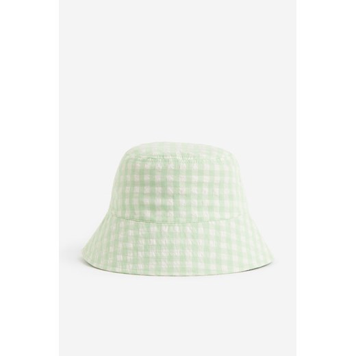 H & M - Bawełniany kapelusz wędkarski - Zielony ze sklepu H&M w kategorii Kapelusze damskie - zdjęcie 169597360