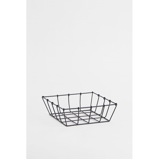 H & M - Druciany koszyk - Czarny ze sklepu H&M w kategorii Kosze i koszyki - zdjęcie 169597364