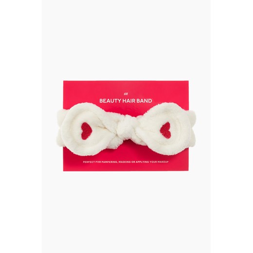 H & M - Kosmetyczna opaska na głowę - Biały H & M One Size H&M