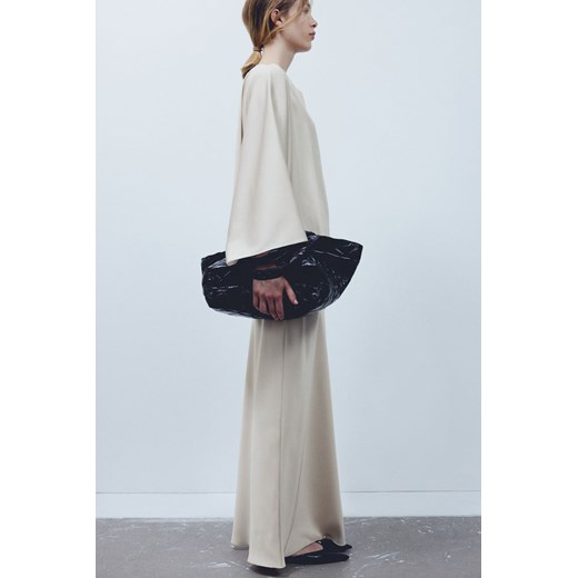 H & M - Pikowana torba shopper - Czarny H & M One Size H&M