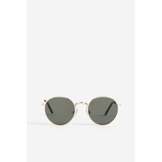 H & M - Okrągłe okulary przeciwsłoneczne - Czarny ze sklepu H&M w kategorii Okulary przeciwsłoneczne dziecięce - zdjęcie 169598193