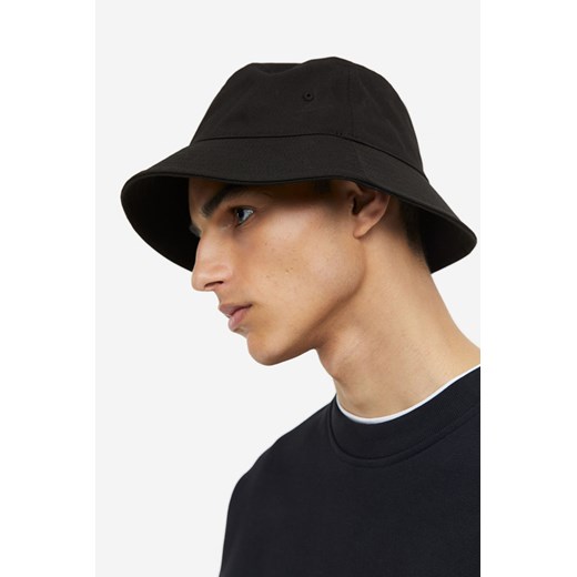 H & M - Bawełniany kapelusz wędkarski - Czarny H & M M H&M