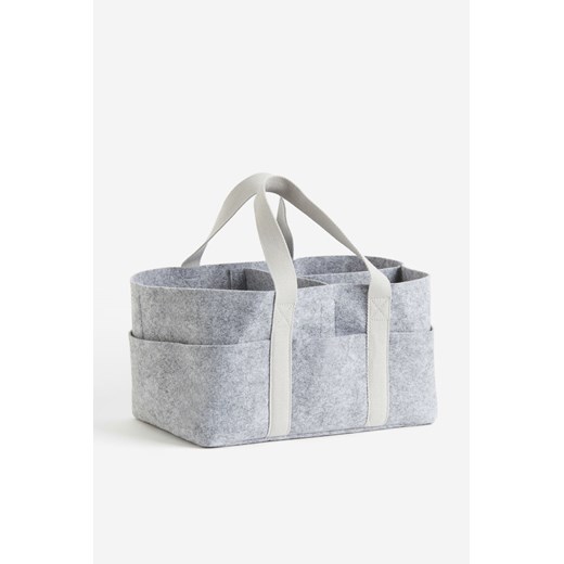 H & M - Filcowa torba do przewijania - Szary ze sklepu H&M w kategorii Torby i plecaki - zdjęcie 169598530