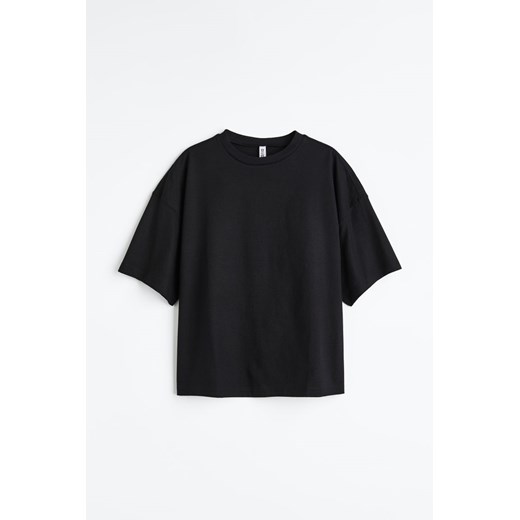 H & M - T-shirt oversize - Czarny H & M S H&M