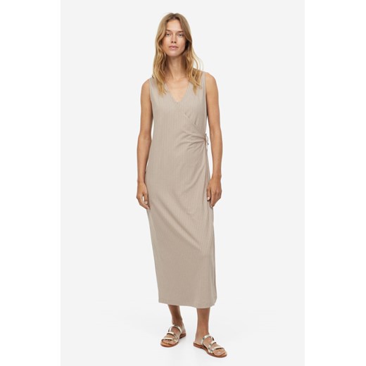H & M - MAMA Sukienka bez rękawów - Brązowy ze sklepu H&M w kategorii Sukienki ciążowe - zdjęcie 169599030