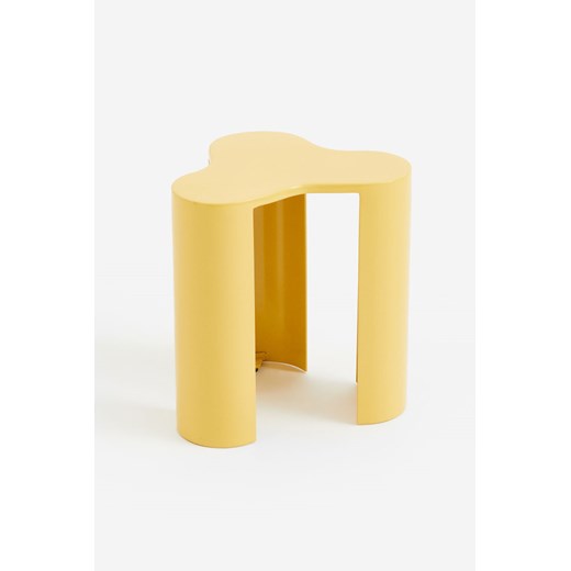 H & M - Metalowy stolik - Żółty H & M One Size H&M