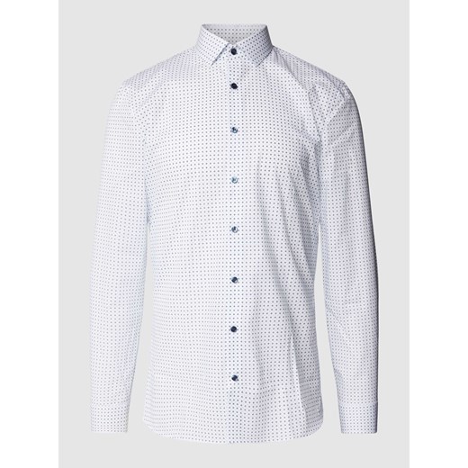 Koszula biznesowa o kroju Modern Fit z kołnierzykiem typu kent ze sklepu Peek&Cloppenburg  w kategorii Koszule męskie - zdjęcie 169600163