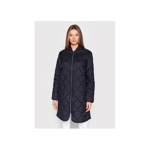 Tommy Hilfiger Kurtka przejściowa Quilted WW0WW34710 Granatowy Regular Fit Tommy Hilfiger L okazja MODIVO