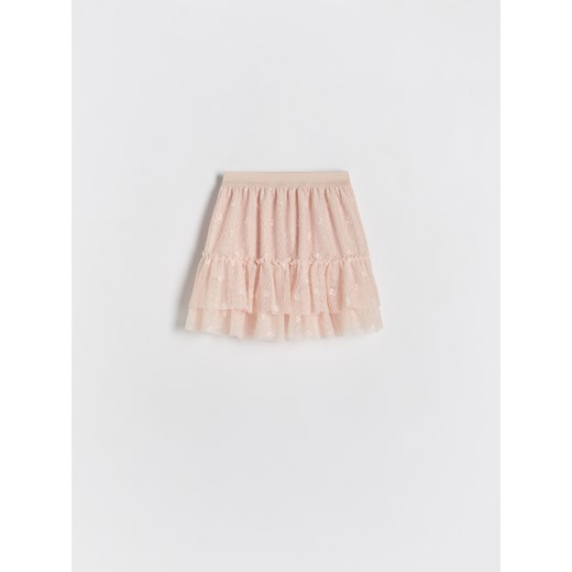 Reserved - Tiulowa spódnica - pastelowy róż ze sklepu Reserved w kategorii Spódnice dziewczęce - zdjęcie 169602332