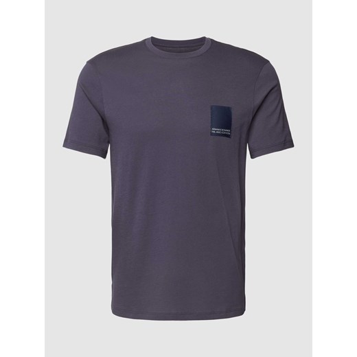 T-shirt z detalem z logo ze sklepu Peek&Cloppenburg  w kategorii T-shirty męskie - zdjęcie 169603412