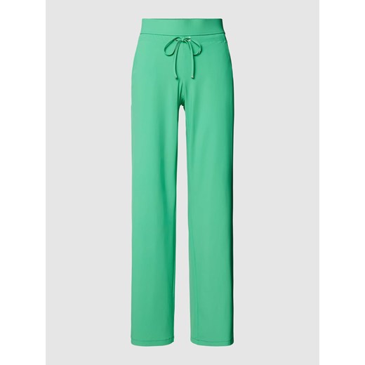 Spodnie z prostą nogawką i tunelem model ‘CANDICE’ ze sklepu Peek&Cloppenburg  w kategorii Spodnie damskie - zdjęcie 169603460