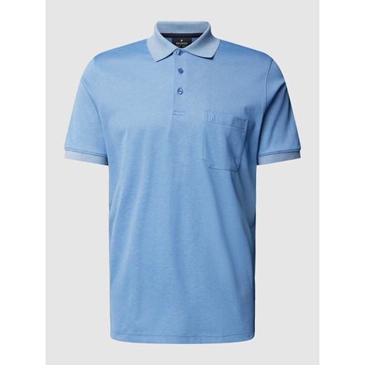 Koszulka polo z kieszenią na piersi ze sklepu Peek&Cloppenburg  w kategorii T-shirty męskie - zdjęcie 169603484