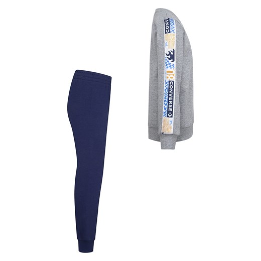 Converse 2-częściowy zestaw w kolorze szaro-granatowym Converse 116 okazyjna cena Limango Polska