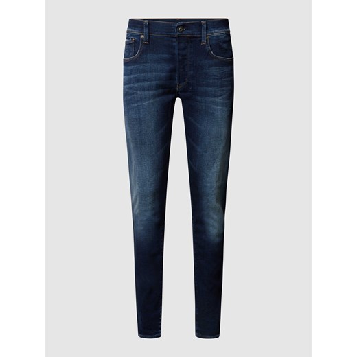 Jeansy o kroju slim fit z dodatkiem streczu model ‘3301’ 34/32 Peek&Cloppenburg 