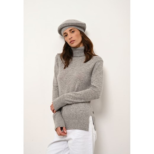 Just Cashmere Kaszmirowy golf &quot;Lexie&quot; w kolorze szarym ze sklepu Limango Polska w kategorii Swetry damskie - zdjęcie 169617190