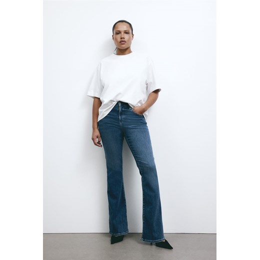 H & M - True To You Flared High Jeans - Niebieski ze sklepu H&M w kategorii Jeansy damskie - zdjęcie 169617734